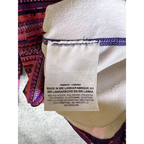 Nike Pro Hyperwarm 8 Bit 1/2 Zip Pullover Top Womens Size Medium Red Purple - Picture 4 of 10